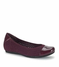 Best deal 😍 Baretraps Mia Casual Flat (BT29373) Dark Cherry 🔥