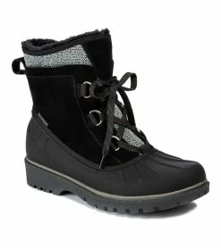 Best Pirce 👏 Baretraps Springer Waterproof Winter Boot (BT26965) Black 🔥