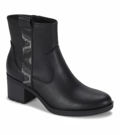 Best Pirce ๐ Baretraps Covina Block Heel Bootie (BT29409) Black ๐